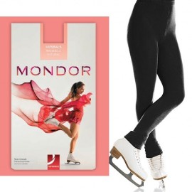  Mondor 3301 Opaque Footed Figure Skating Tights