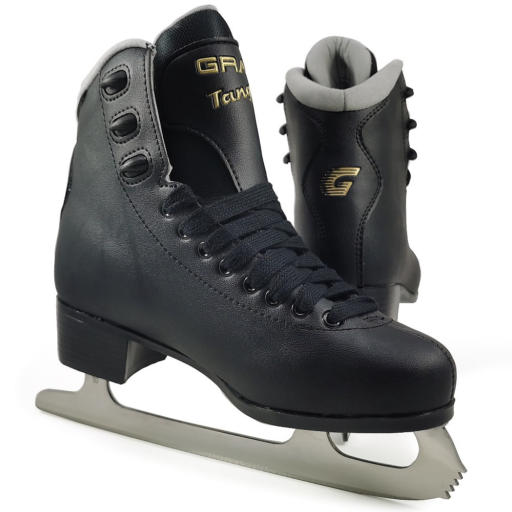 Graf Tango Men Ice Skates, black